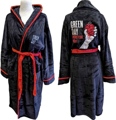 Green Day - American Idiot Badjas - S/M - Zwart