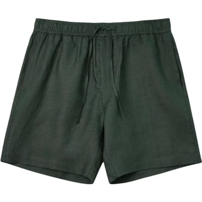 Linnen shorts met trekkoord The Resort Co