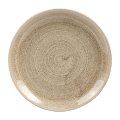 Churchill Stonecast Patina Antique Taupe Coupe Evolve Coupe Bord 32.4cm (11 stuks)