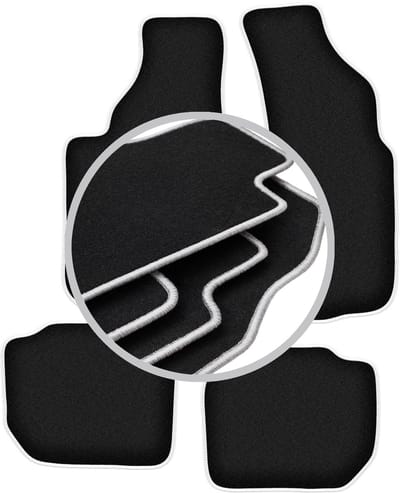 CARLUX-SILVER automatten voor: Audi V8 sedan (1988-1993)