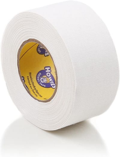 Professionele Cloth Hockey Tape Zwart/Wit voor IJshockeystick - 38mm Breedte