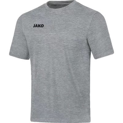Jako Base T-Shirt Kinderen - Lichtgrijs Gemeleerd | Maat: 152