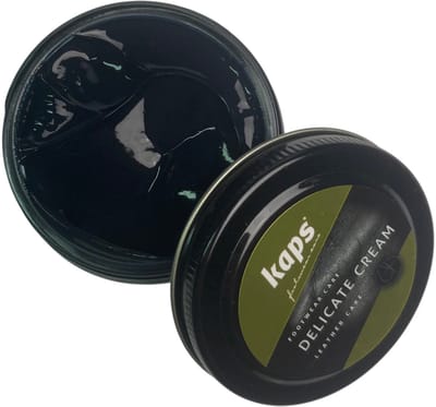 Kaps Schoencreme - schoensmeer - verzorgt het leer en geeft glans - (117) Donker Blauw - 50ml
