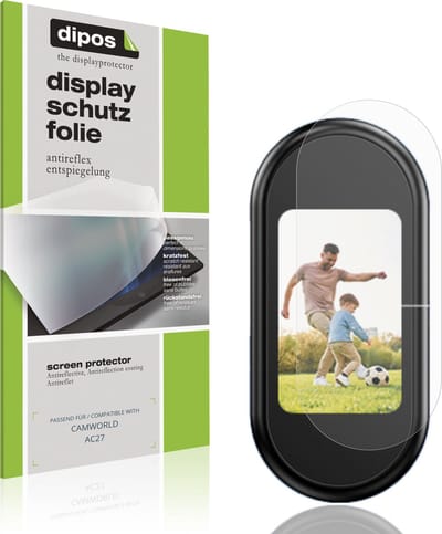 dipos – 4x Matte Beschermfolie geschikt voor CAMWORLD AC27 | Krasbestendige & antireflecterende Screenprotector Ultra-Thin