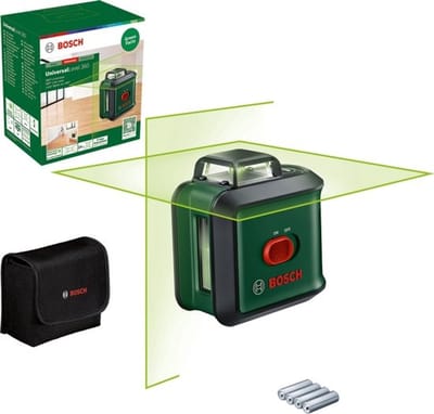 Bosch UniversalLevel 360 - 360° Kruislijnlaser - Inclusief Opbergetui en Batterijen - 4059952648071