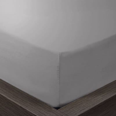 Beau Maison - Hoeslaken 100% Hoogwaardig Katoen - Grijs - 90x200 + 35cm