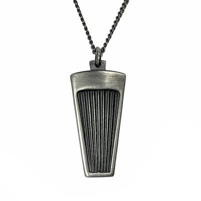 AuBor ®. Hanger. Geoxideerd Zilver. Hot Rod Radiator