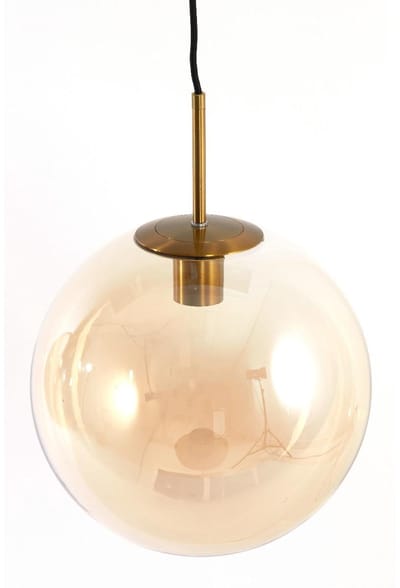 Light & Living Hanglamp Medina - Amber goud - 120x30x30cm - Modern - Hanglampen Eetkamer, Slaapkamer, Woonkamer