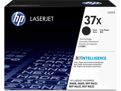 Tonercartridge hp cf237x 37x zwart