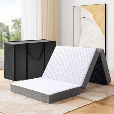 Vouwmatras 3-delig 80 x 195 cm – Campingmatras, Gastenbed en Vloermatras