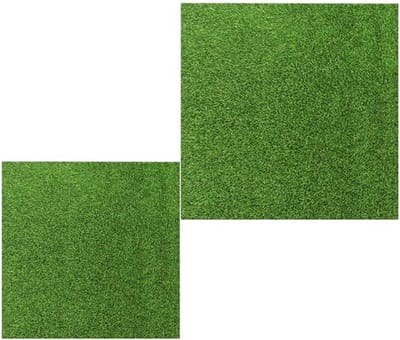 2-stuks-minimale-kunstgras-tapijt-tuindecoratie-kunststof-gazon-knutselen-buitenminiatuurdecoratie-15-x-15-cm