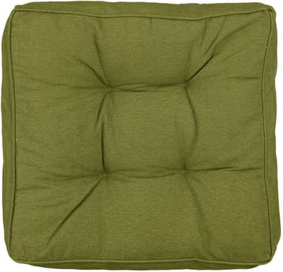 In the Mood Paddy Matras Kussen - 47 x 47 x 10 cm - Groen