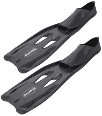 Aquafeel 8904120 Zwemvliezen Zwart EU 33-34 Kinderen