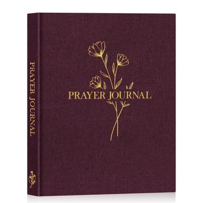 Dailygoods- Gebedsdagboek 65 weken - Notitieboek - Bijbelstudie - Planner - Devotioneel - Linnen materiaal - Dagboek