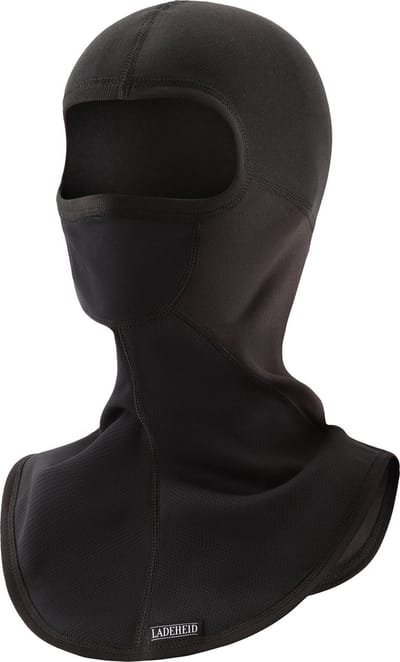 Hisert Balaclava Helmmuts - Winter Muts Face Mask - HR-Ladeheid - Zwart (HR 12) - M-L