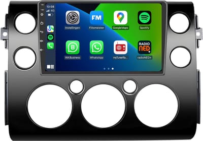 Carplay autoradio voor Toyota Fj Cruiser | 2006 t/m 2017 | Android 13 | Draadloos Apple Carplay & Android Auto | 2GB + 32GB | 8-Core processor | Davilon | 2025 model | 2006 2007 2008 2009 2010 2011 2012 2013 2014 2015 2016 2017 | Bluetooth & Wifi
