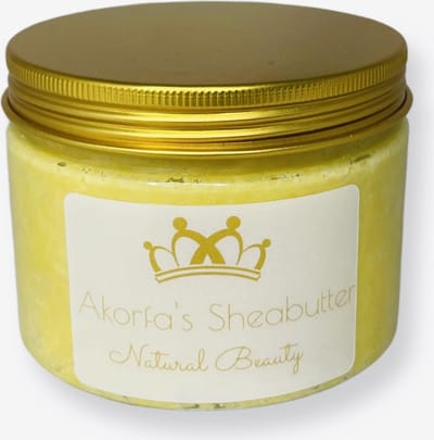 Organic Yellow Sheabutter 250 g- Biologische Gele Sheaboter met borotutu wortel ongeraffineerd Shea butter/ Shea boter