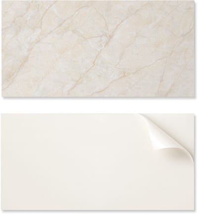 Zelfklevende vinyl decoratie met patroon voor de slaapkamer, 100x50 cm, elegant marmerpatroon