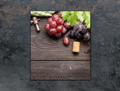 TMK ArtDeko - Snijplank - Glas - 45x52 cm - Ovaal