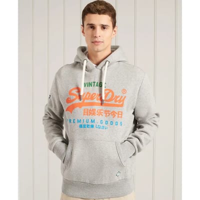 Hoodie Superdry Vintage Logo tricolore