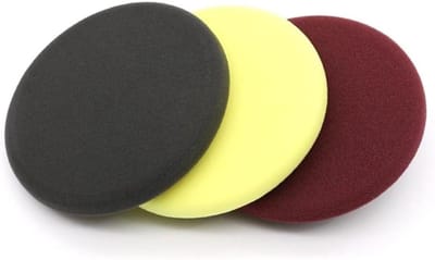 Polijstpads Set - Schuimwiel Set - Auto Polijsten - Verwijdert Krassen - 150 mm - Diverse Kleuren