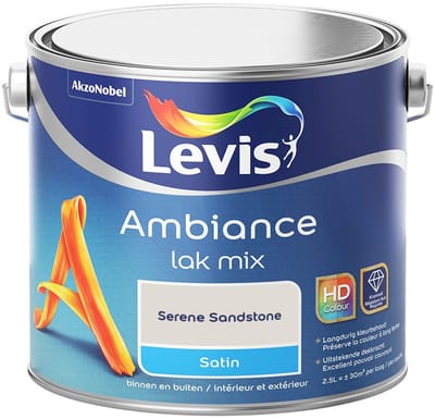 Levis - Ambiance Lak Satin Mix - Serene Sandstone - Mengverf - 2,5 L