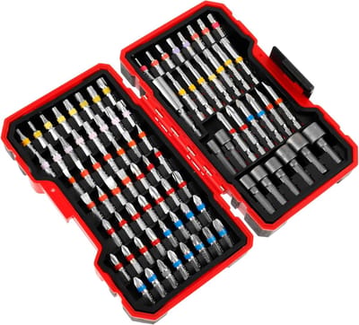 Schroevendraaier Bit Set - Gereedschap Bits - Doe-het-zelf Klussen - Magnetisch Systeem - 83 Delig - Kleurrijk