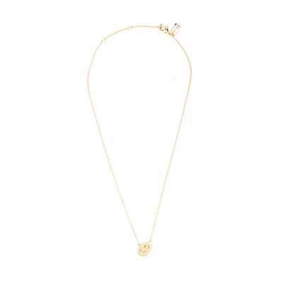 Collier Coach Double Anneau Laiton Femme collier Or 91441GLD Yellow Box white