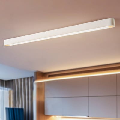 Nowodvorski Lighting Plafondlamp Soft, 125 x 6 cm, wit, aluminium, G13