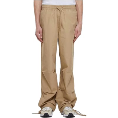 Urban Classics - Wide Poplin Wijde broek - 3XL - Beige