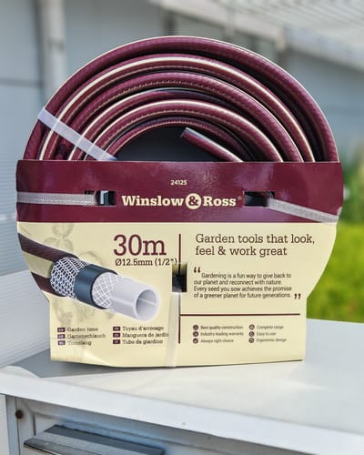 Winslow & Ross Tuinslang 30M - 1/2""-1.25cm , 5- laags anti UV, anti Kink