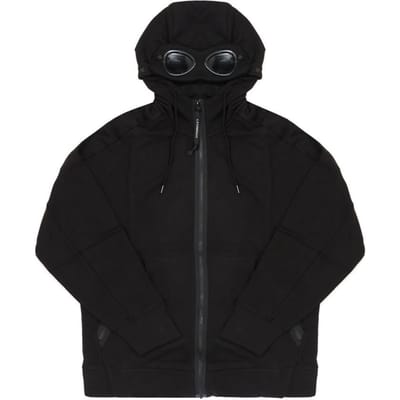 C.p.company Heren S Diagonaal Goggle Patch Hoodie 005086w RCCMSS715A 005086W 999 (L) black