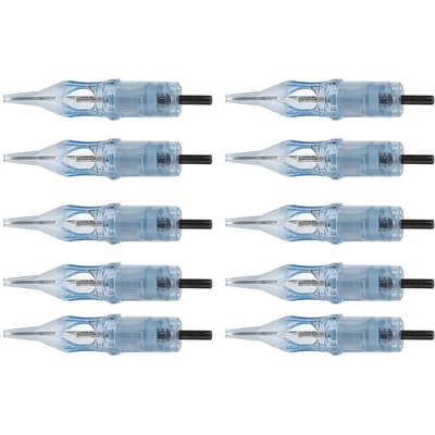 10 stuks Cartridge Naald Wegwerp Liner Shader Individueel Verpakt Vervangende Cartridge Naald voor gray
