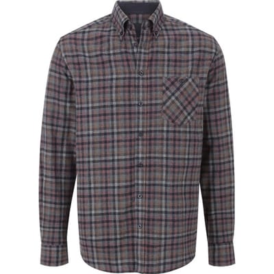 Babista herren Overhemd - 39/40 - donkerblauw - Plus Size