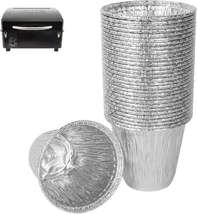 30 Pakken Vet Emmer Liner voor Pellet Grills en Druppellade Accessoires