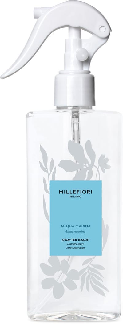 Millefiori Laundry - Textielspray 200 ml - Acqua Marina - Textielverfrisser - Wasspray