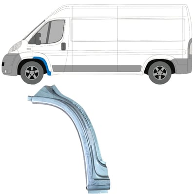 Reparatiepaneel voorste spatbord voor Peugeot Boxer 2006-2025 / Links