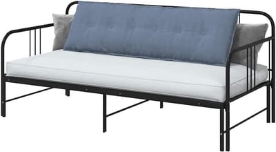 vidaXL Rugkussen Blauw 160 x 50 cm Cordstof, Woonkamer, Modern, Rechthoekig Ondersteuningskussen, Fluweelachtig Kussen, Afneembare Hoezen, Plushy Rugaccent