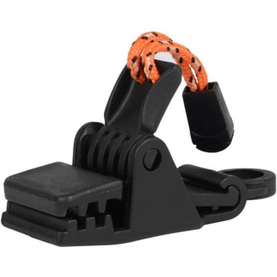 Buitentent Zeilclip Camping Caravan Klem Bekklem Camp Grijper Val Aanspannen Snap Luifel Luifel Canvas Krokodillenklemmen zwart