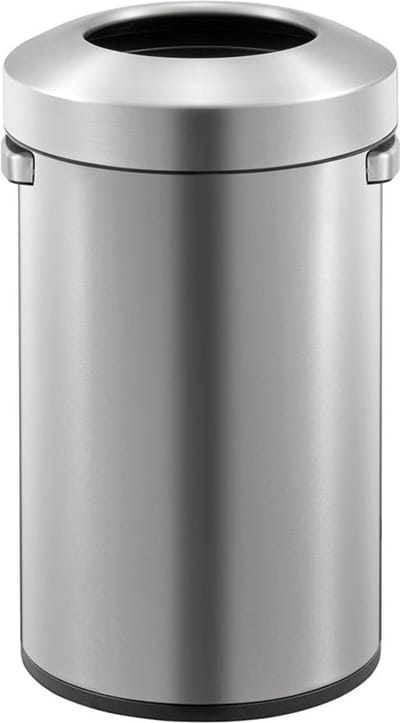 EKO - Urban Bin 50 liter - Stainless steel - mat RVS - Prullenbak