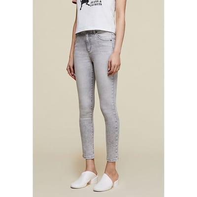 Lois Celia Remot Ash Wash Stone Grey Size: W24L34 | Skinny Outlet | Dames | Grijs