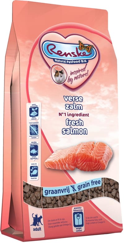 Renske - Super Premium Adult Verse Zalm Kattenvoer