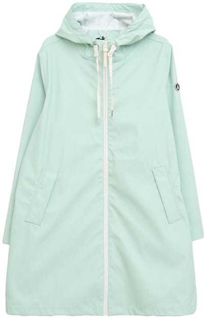 Mint groen (Surf Spray) dames regenjas Nuovola van Tantä S