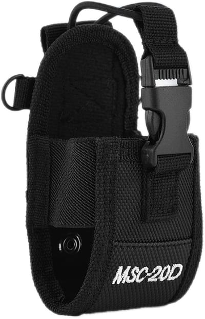 Allecto - Draagbare nylon crossbodytas - Walkietalkie tas - Hoge zichtbaarheid - Veiligheidsvestfunctie - Ideaal voor outdoorgebruik - Lichtgewicht...
