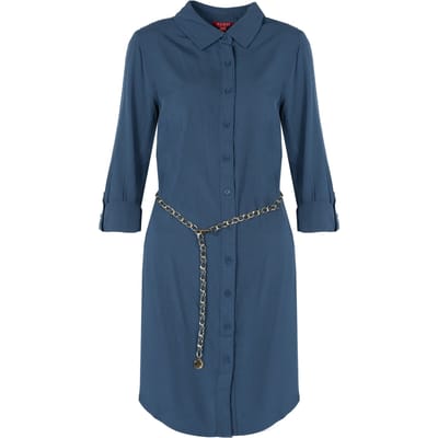 Guess jurk ES Asia Vrouw blauw