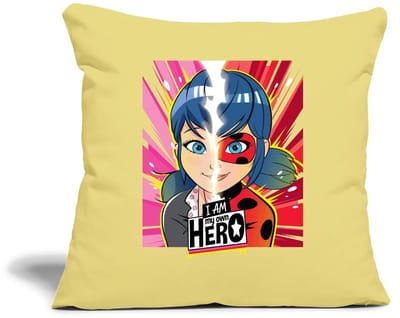 Miraculous I Am My Own Hero Ladybug Marinette Sierkussenhoes, 45 x 45 cm