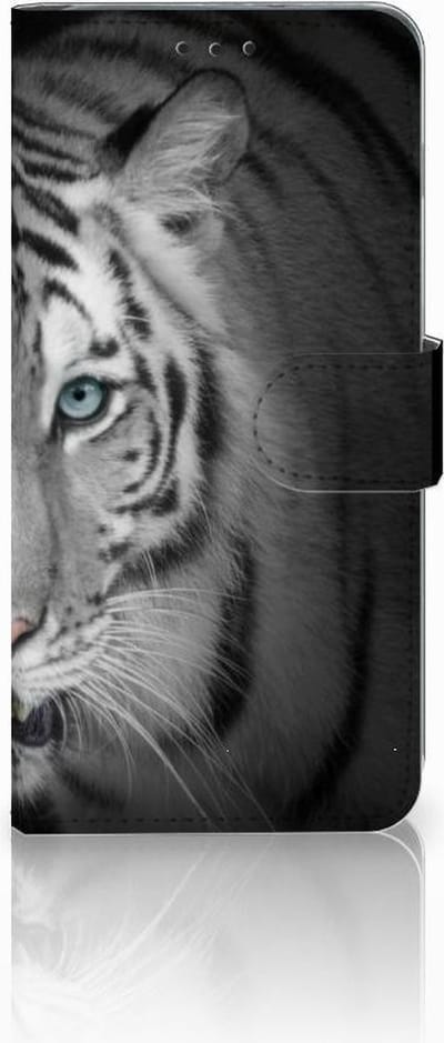 Samsung Galaxy S10 Plus Telefoonhoesje met Pasjes Tijger