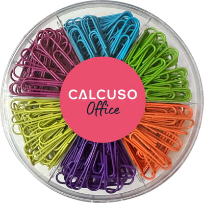 Kleurrijke Grote Paperclips 50 mm – 150 stuks, 6 kleuren elk 25 stuks – grote gekleurde paperclips voor kantoor & school