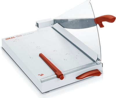 Hefboomsnijder voor papier tot A3 - Snijmachine met automatische persing en stabiele metalen constructie