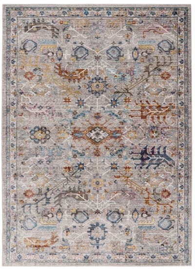 Picasso Sarough – Vintage – Laagpolig Vloerkleed – Grijs – 200x290 cm